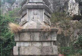 佛塔雕塑-寺院景觀古代舍利塔雕塑