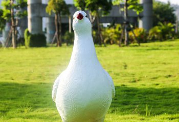 鴿子雕塑-玻璃鋼花園擺件仿真鴿子樹(shù)脂雕塑庭院裝飾房頂小件戶外陽(yáng)臺(tái)布置擺設(shè)屋頂