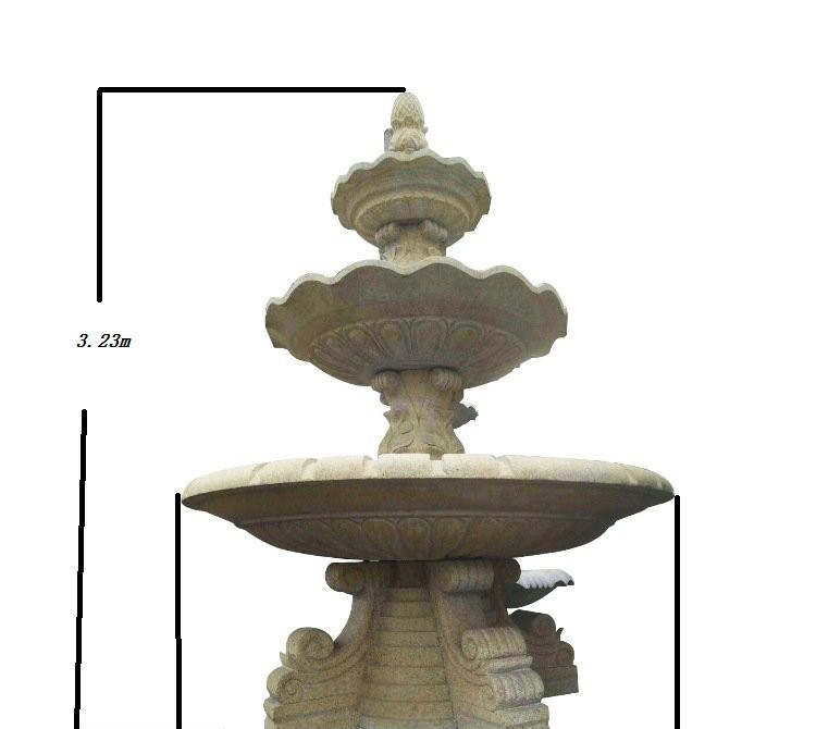 三層歐式噴泉石雕-三層噴泉石雕 歐式噴泉石雕高清圖片